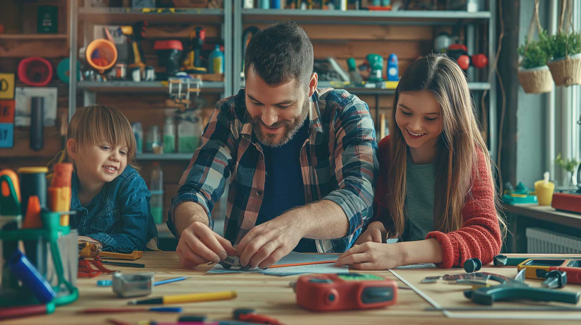 Personalized Craft Room Solutions in a home